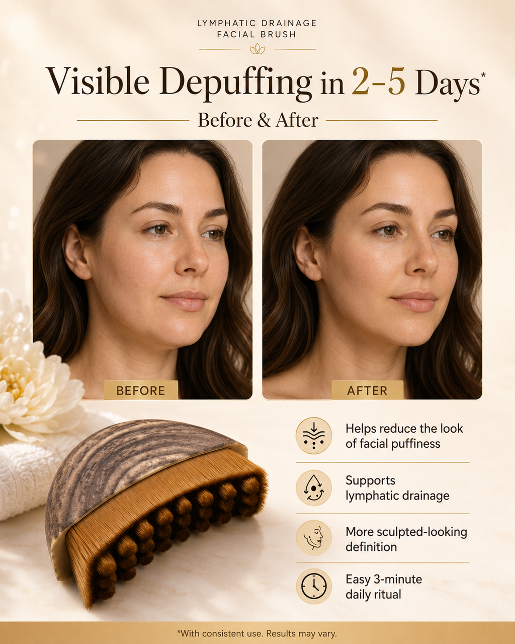 Lymphatic Drainge Brush