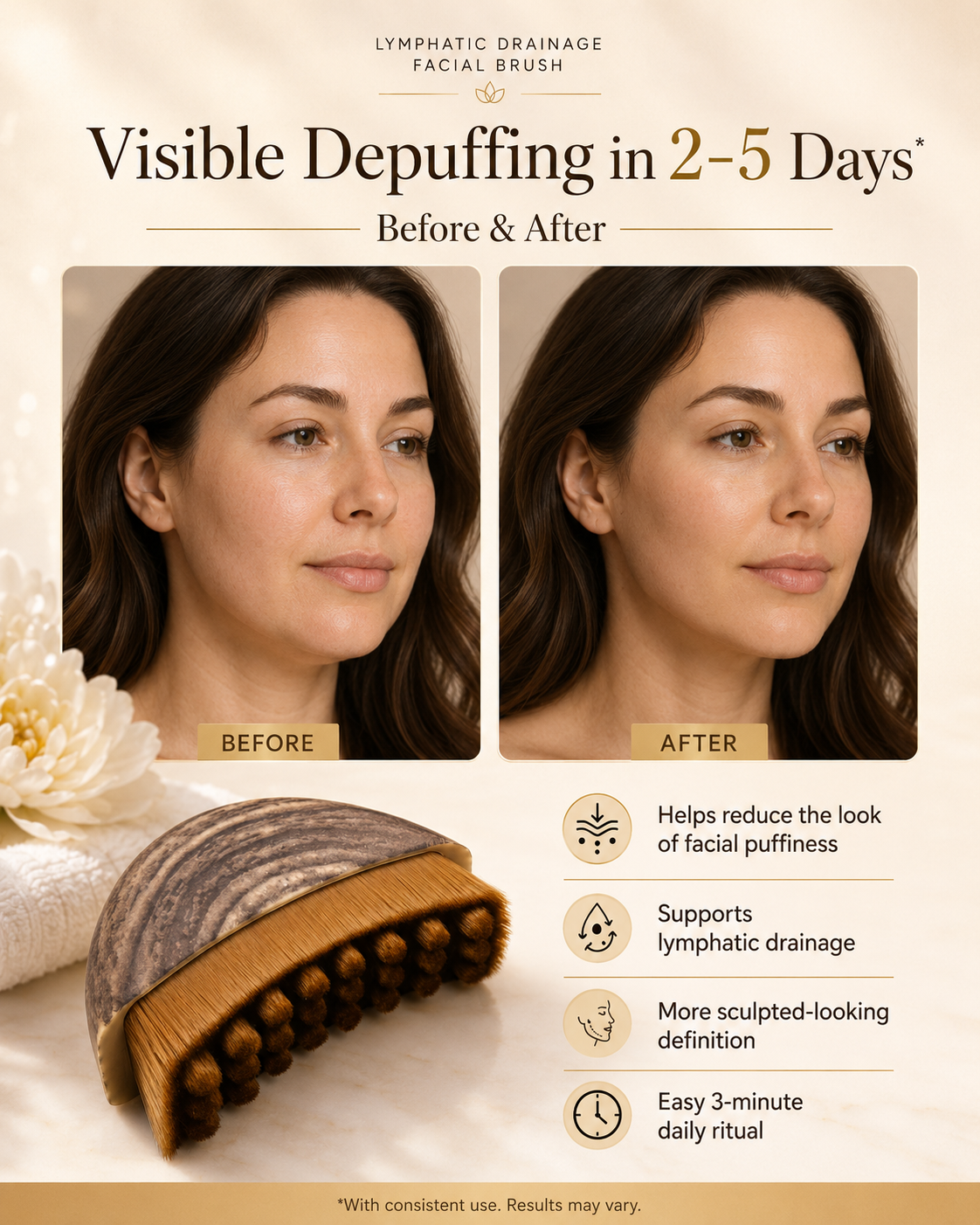 Lymphatic Drainge Brush