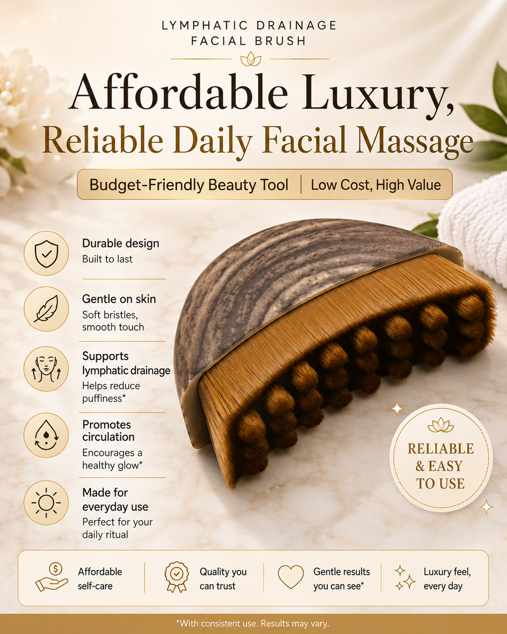 Lymphatic Drainge Brush